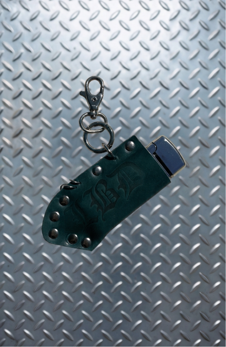 LBD stamped green lighter case